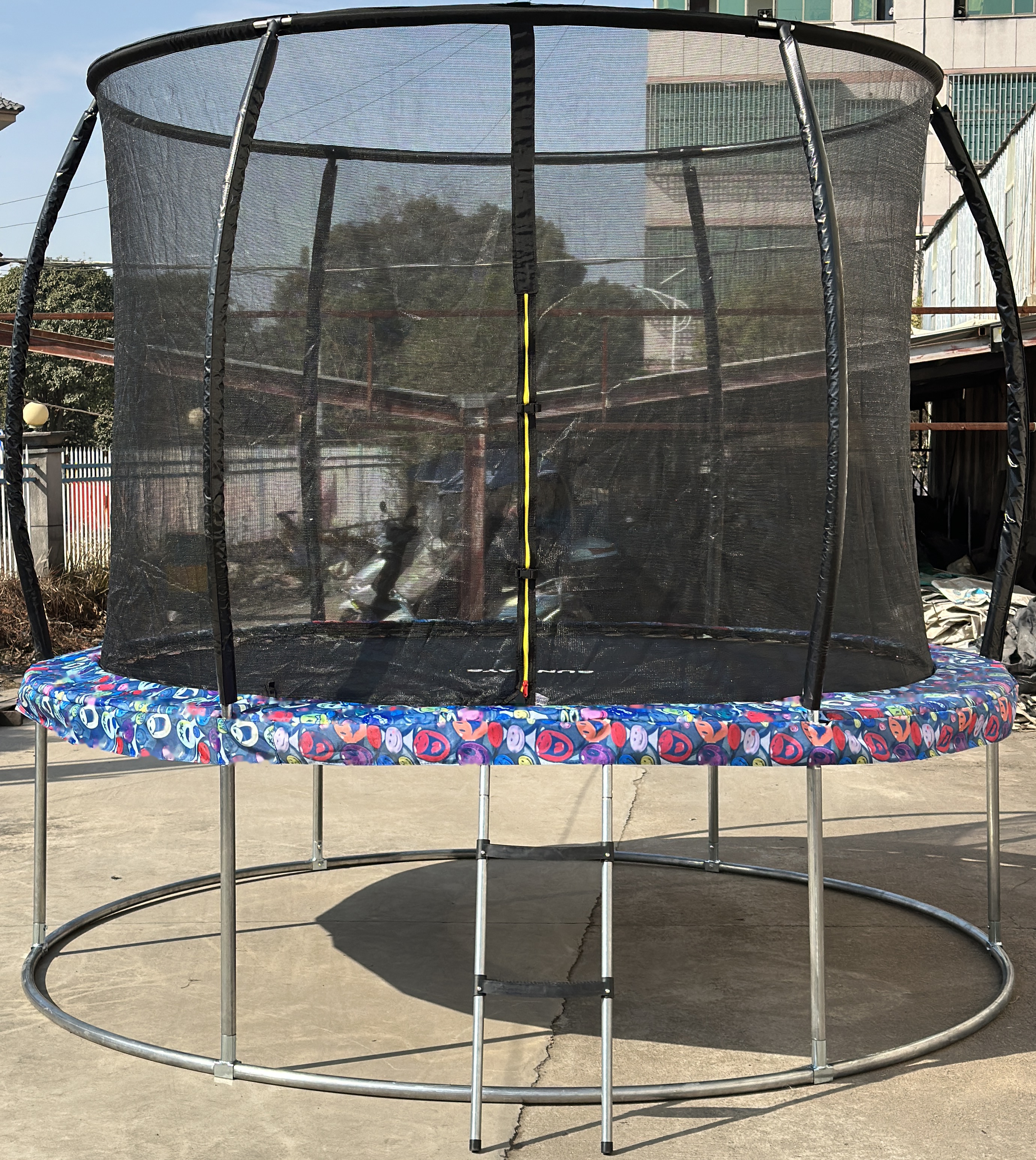 Покупка товаров в Беларуси, рассрочка, кредит, лизинг, оплата частями на platipotom.by, удобная доставка - фото батут sundays favorite premium 8ft (смайл, с сеткой, с лестницей) 