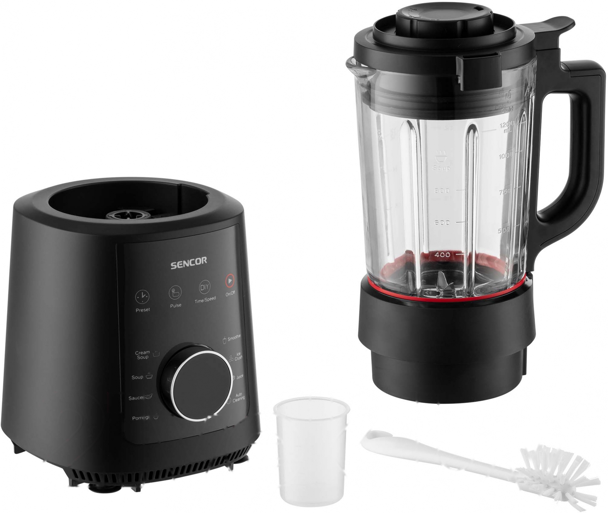 Покупка товаров в Беларуси, рассрочка, кредит, лизинг, оплата частями на platipotom.by, удобная доставка - фото блендер-суповарка sencor sbu 0510bk 