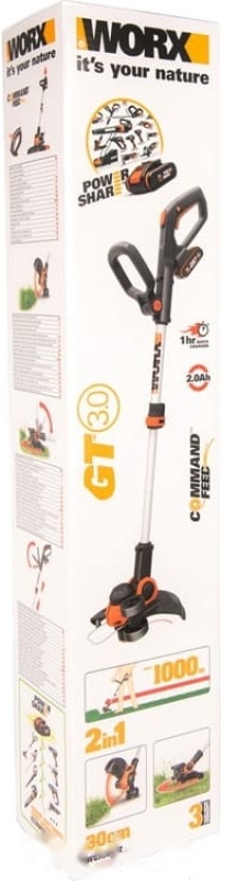 Покупка товаров в Беларуси, рассрочка, кредит, лизинг, оплата частями на platipotom.by, удобная доставка - фото триммер аккумуляторный worx wg163e.9 