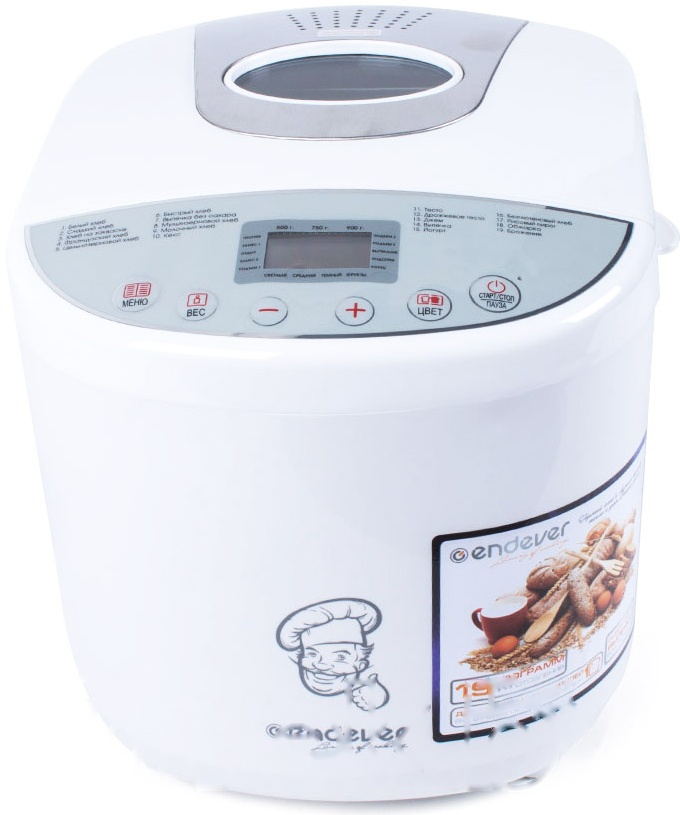 Покупка товаров в Беларуси, рассрочка, кредит, лизинг, оплата частями на platipotom.by, удобная доставка - фото хлебопечка endever skyline mb-51 (белый) 