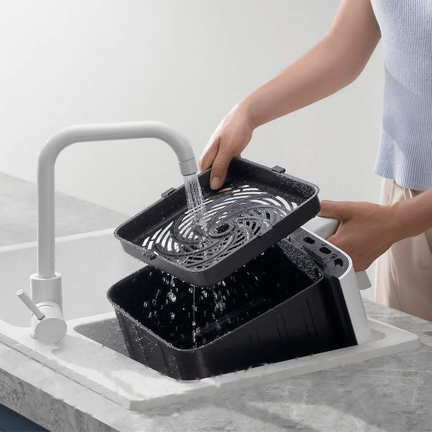 Покупка товаров в Беларуси, рассрочка, кредит, лизинг, оплата частями на platipotom.by, удобная доставка - фото аэрогриль xiaomi smart air fryer 6.5l maf10 / bhr7357eu (черный) 