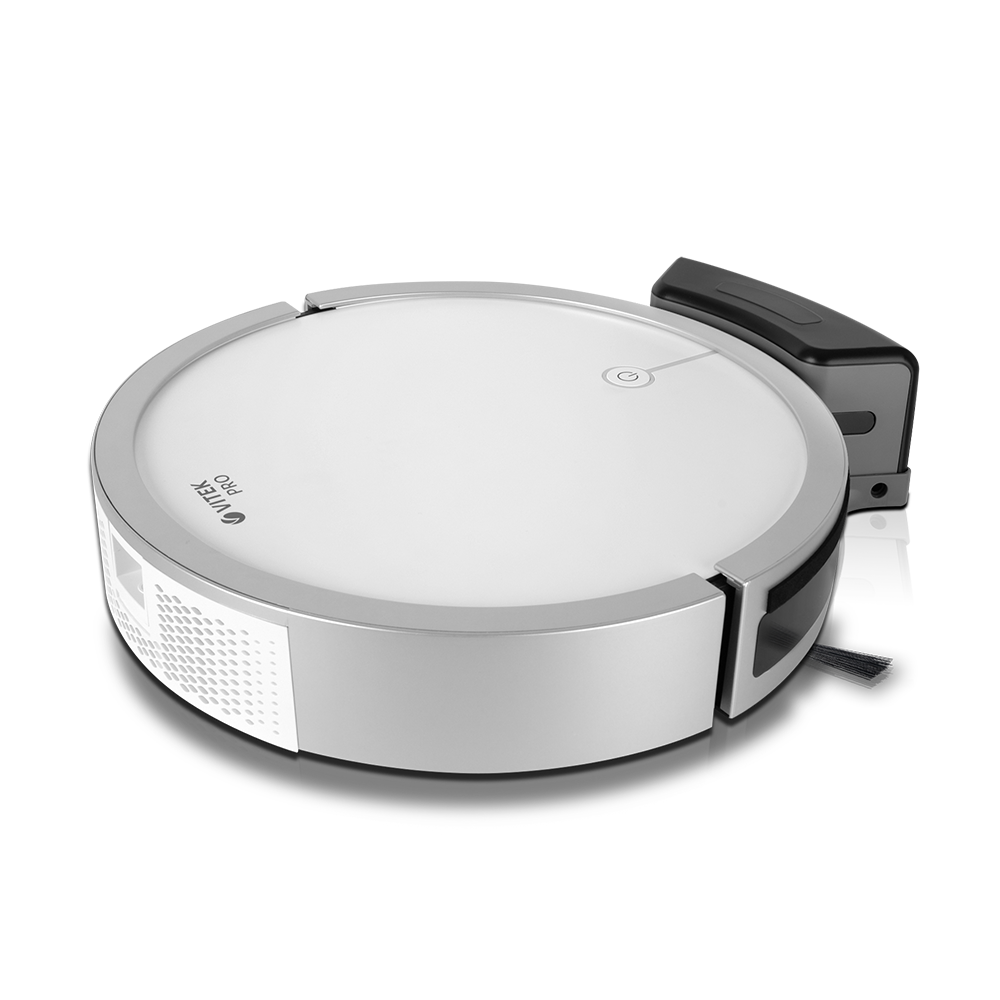 Покупка товаров в Беларуси, рассрочка, кредит, лизинг, оплата частями на platipotom.by, удобная доставка - фото робот-пылесос vitek vt-1804 (белый/серый) 