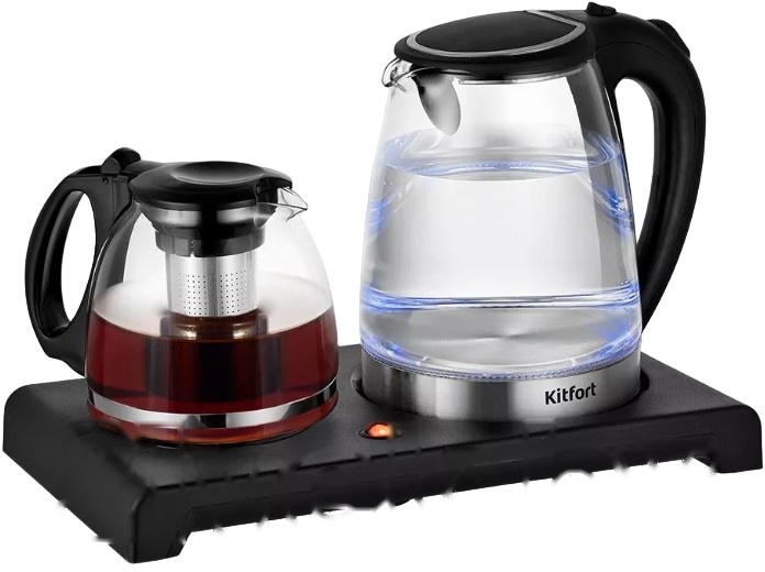 Покупка товаров в Беларуси, рассрочка, кредит, лизинг, оплата частями на platipotom.by, удобная доставка - фото набор для приготовления чая и кофе kitfort kt-6180 