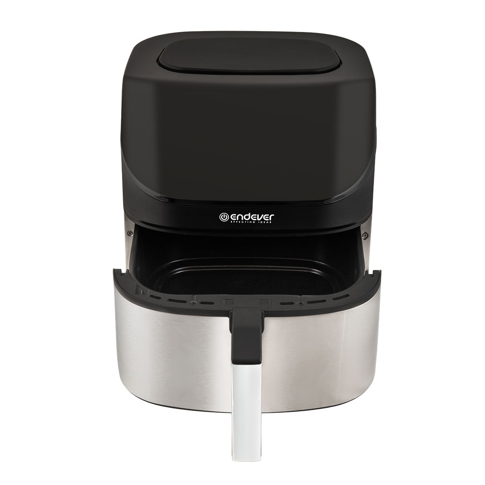 Покупка товаров в Беларуси, рассрочка, кредит, лизинг, оплата частями на platipotom.by, удобная доставка - фото аэрогриль endever skyline af-129 (черный/стальной) 