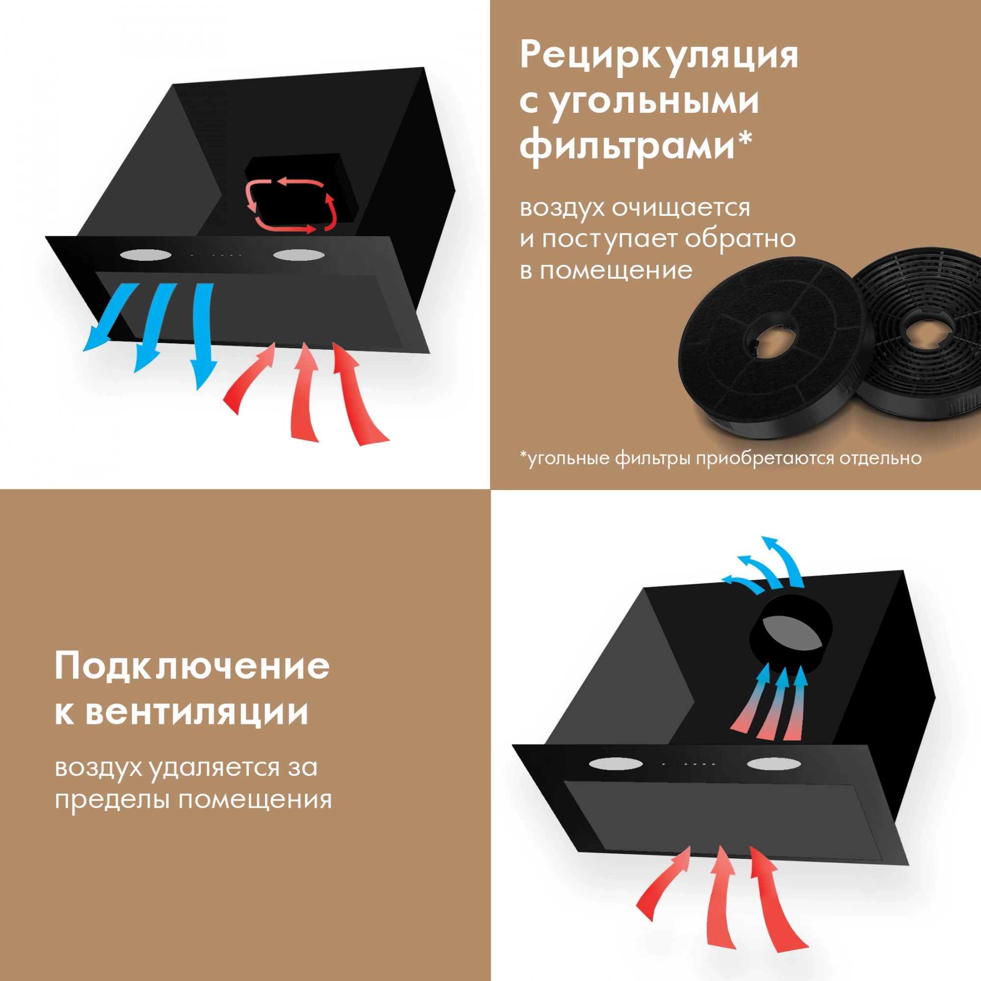 Покупка товаров в Беларуси, рассрочка, кредит, лизинг, оплата частями на platipotom.by, удобная доставка - фото вытяжка скрытая domfy dm6036bb bg (черный) 