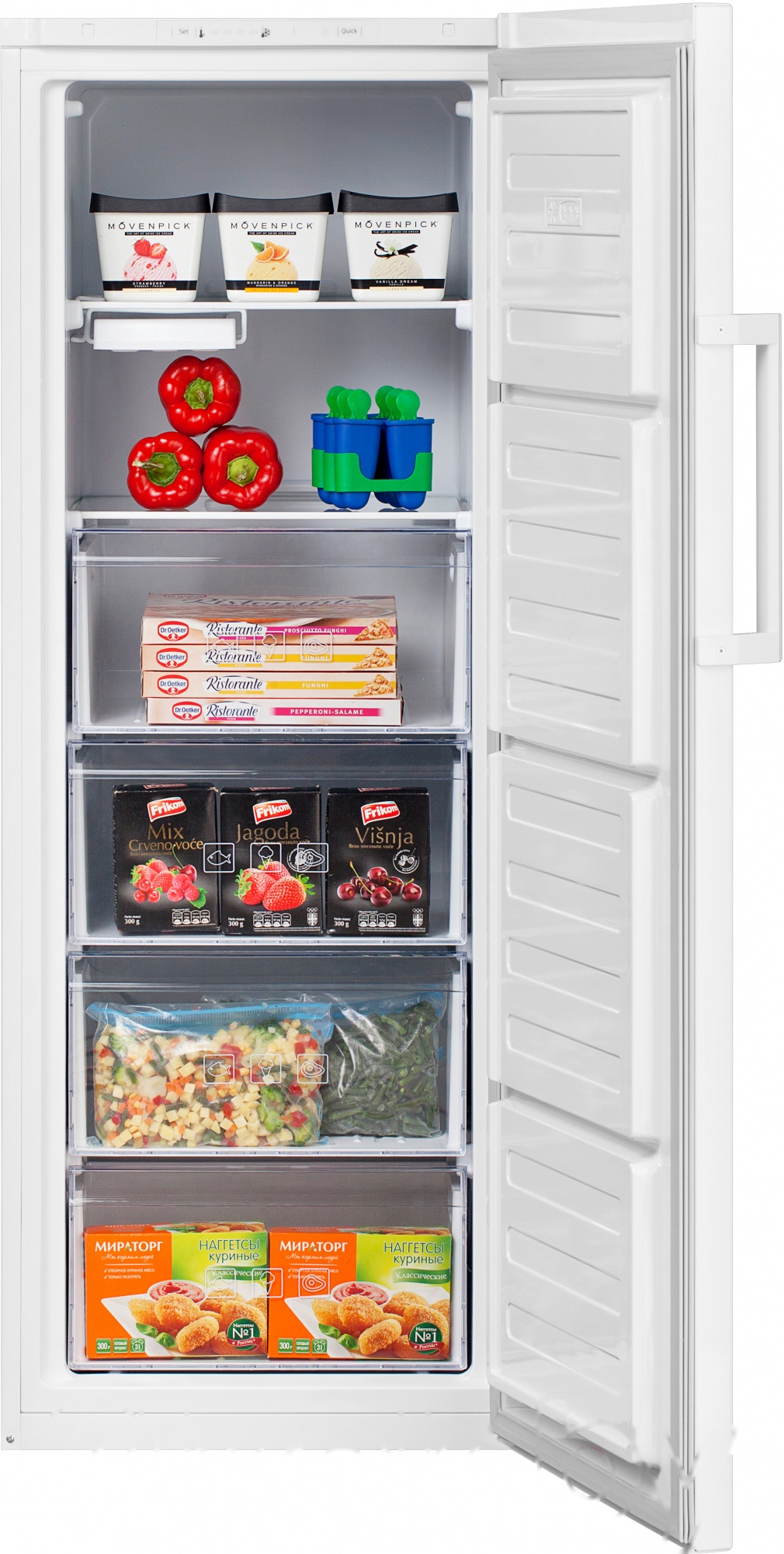 Покупка товаров в Беларуси, рассрочка, кредит, лизинг, оплата частями на platipotom.by, удобная доставка - фото морозильник beko rfsk215t01w 