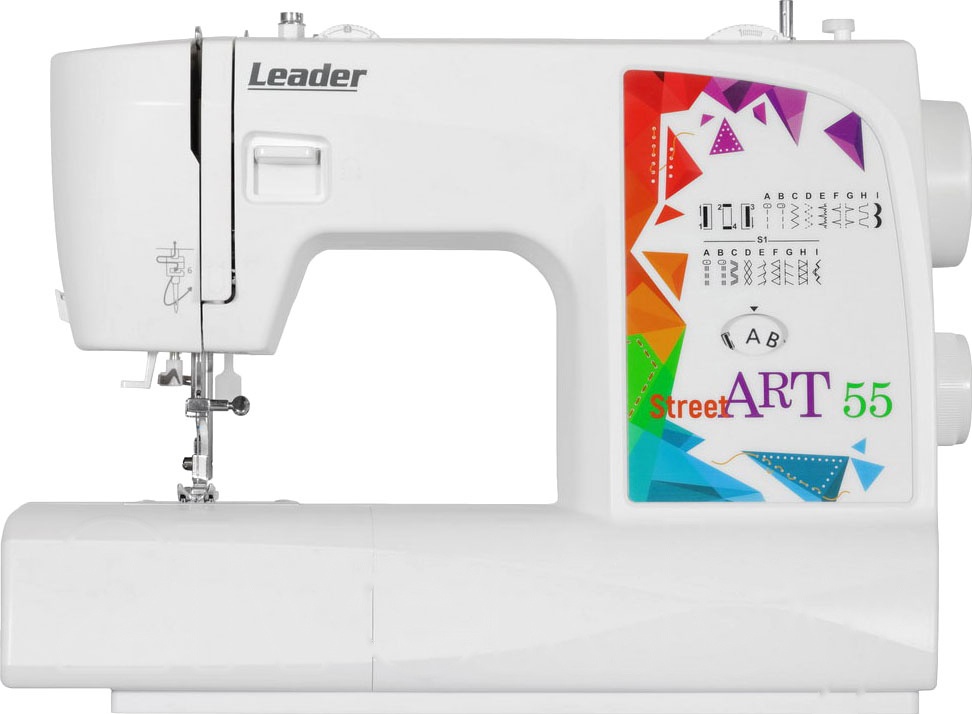 Покупка товаров в Беларуси, рассрочка, кредит, лизинг, оплата частями на platipotom.by, удобная доставка - фото швейная машина leader streetart 55 