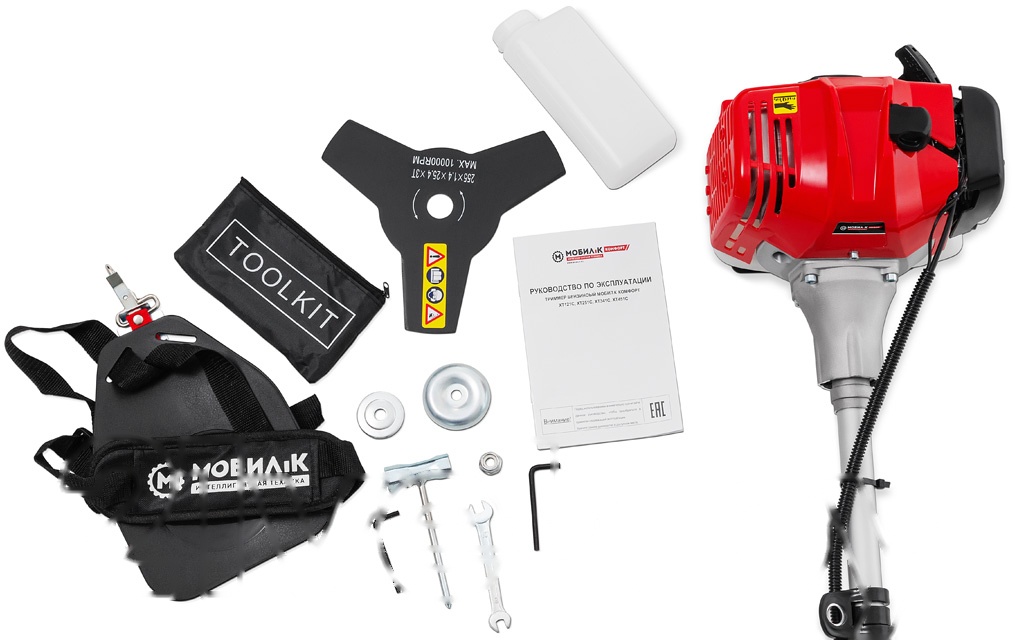 Покупка товаров в Беларуси, рассрочка, кредит, лизинг, оплата частями на platipotom.by, удобная доставка - фото триммер бензиновый мобил к комфорт xt451с (mbk0027117) 