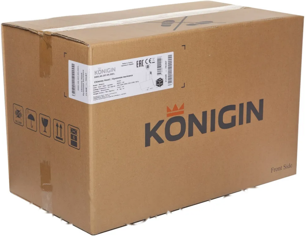 Покупка товаров в Беларуси, рассрочка, кредит, лизинг, оплата частями на platipotom.by, удобная доставка - фото вытяжка наклонная konigin colibri grey 50 