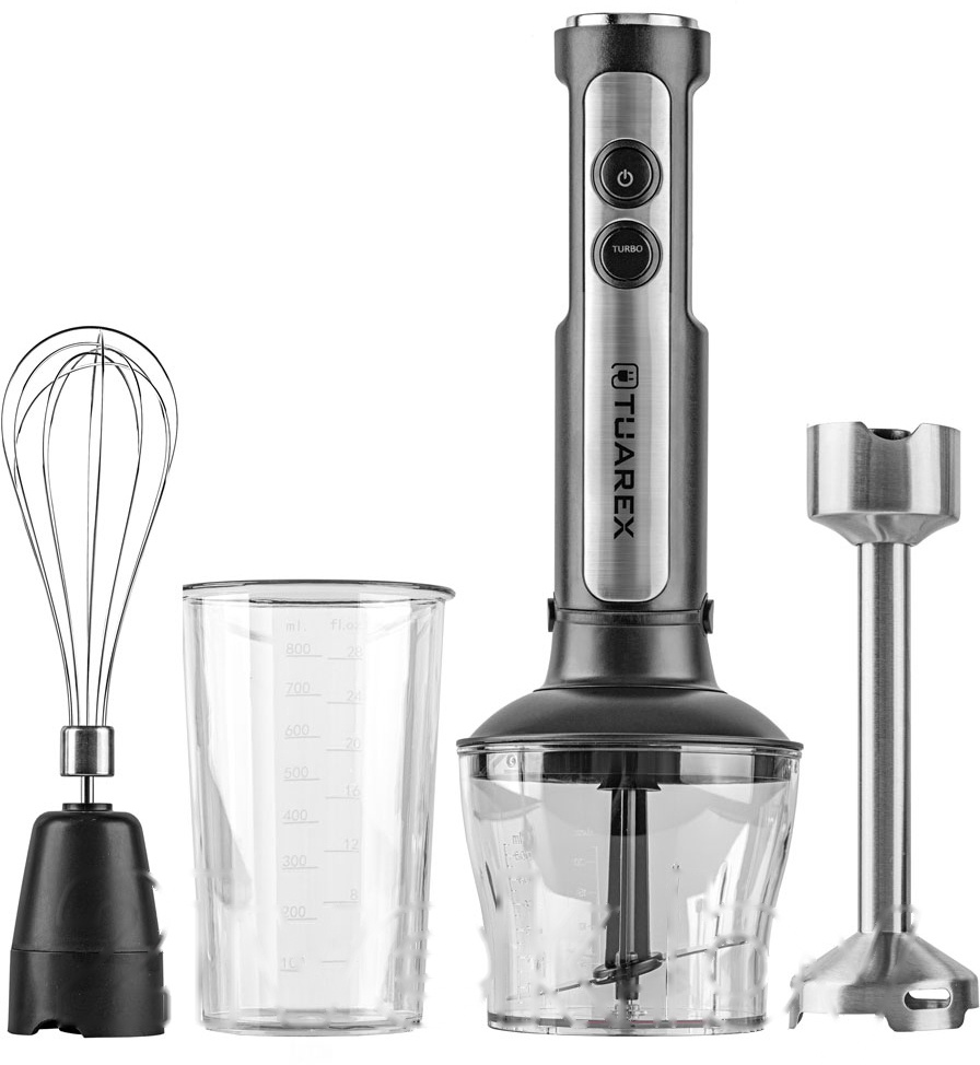 Покупка товаров в Беларуси, рассрочка, кредит, лизинг, оплата частями на platipotom.by, удобная доставка - фото блендер погружной tuarex tk-4102 (стальной/черный) 