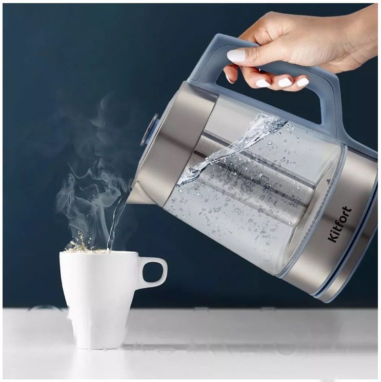 Покупка товаров в Беларуси, рассрочка, кредит, лизинг, оплата частями на platipotom.by, удобная доставка - фото электрочайник kitfort kt-6617 